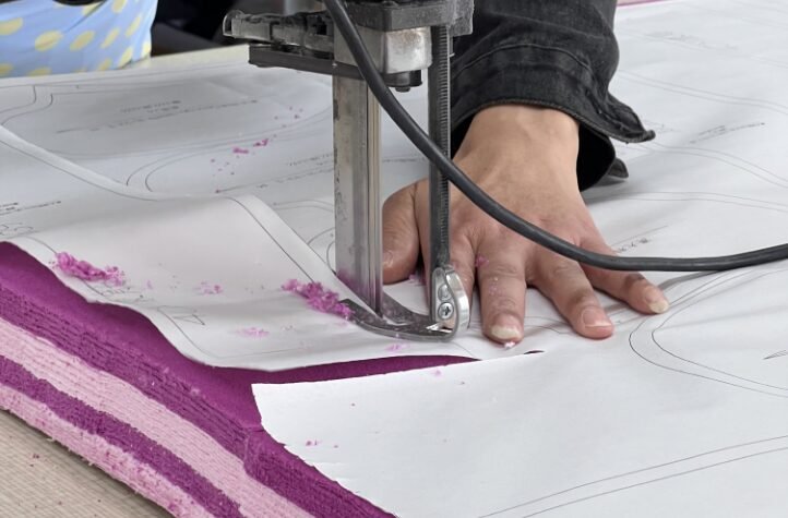 cutting fabric