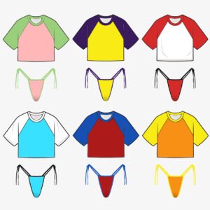 Custom Color Block Bikini Set Manufacturer